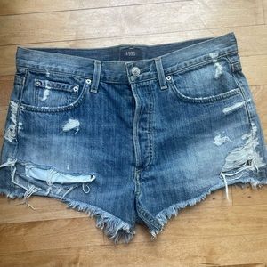 Agolde size 27 Jean shorts.